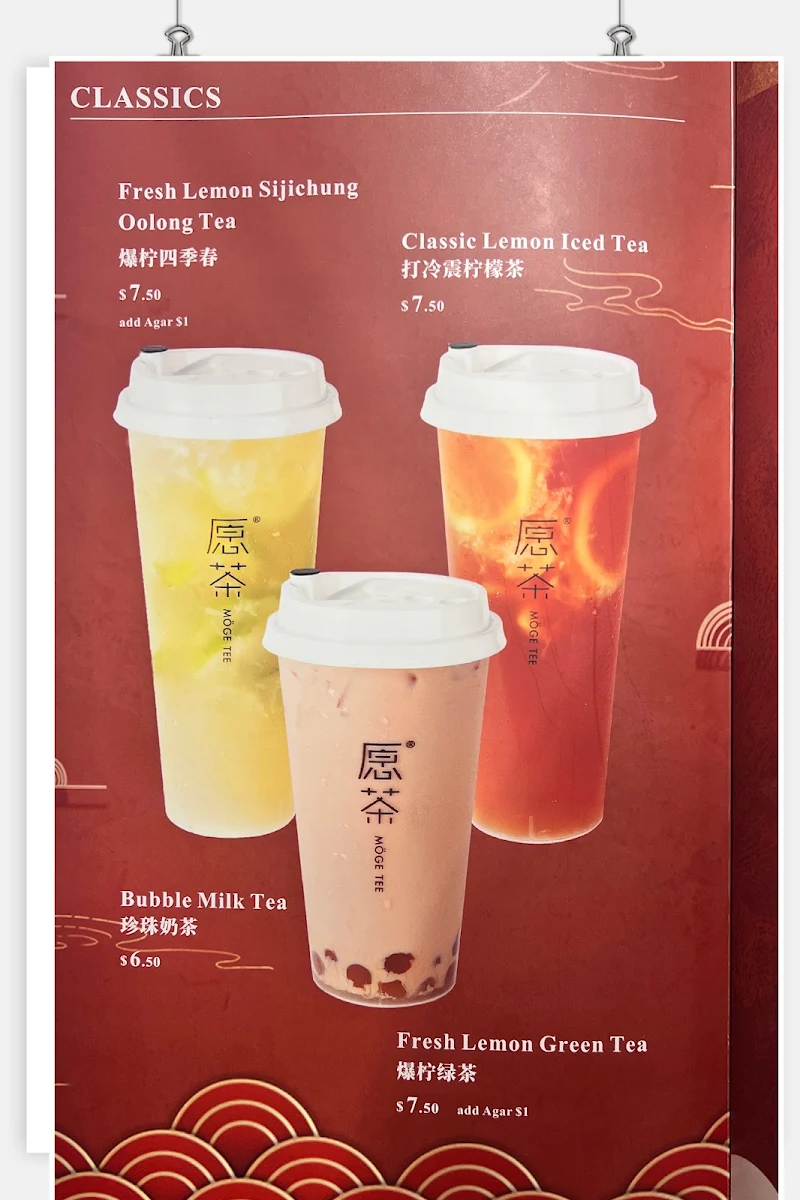 Menu, Hu Tong Li-Ascot