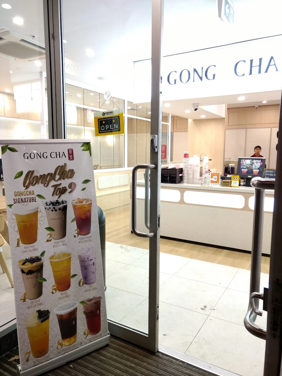Menu, Gong Cha Southbank