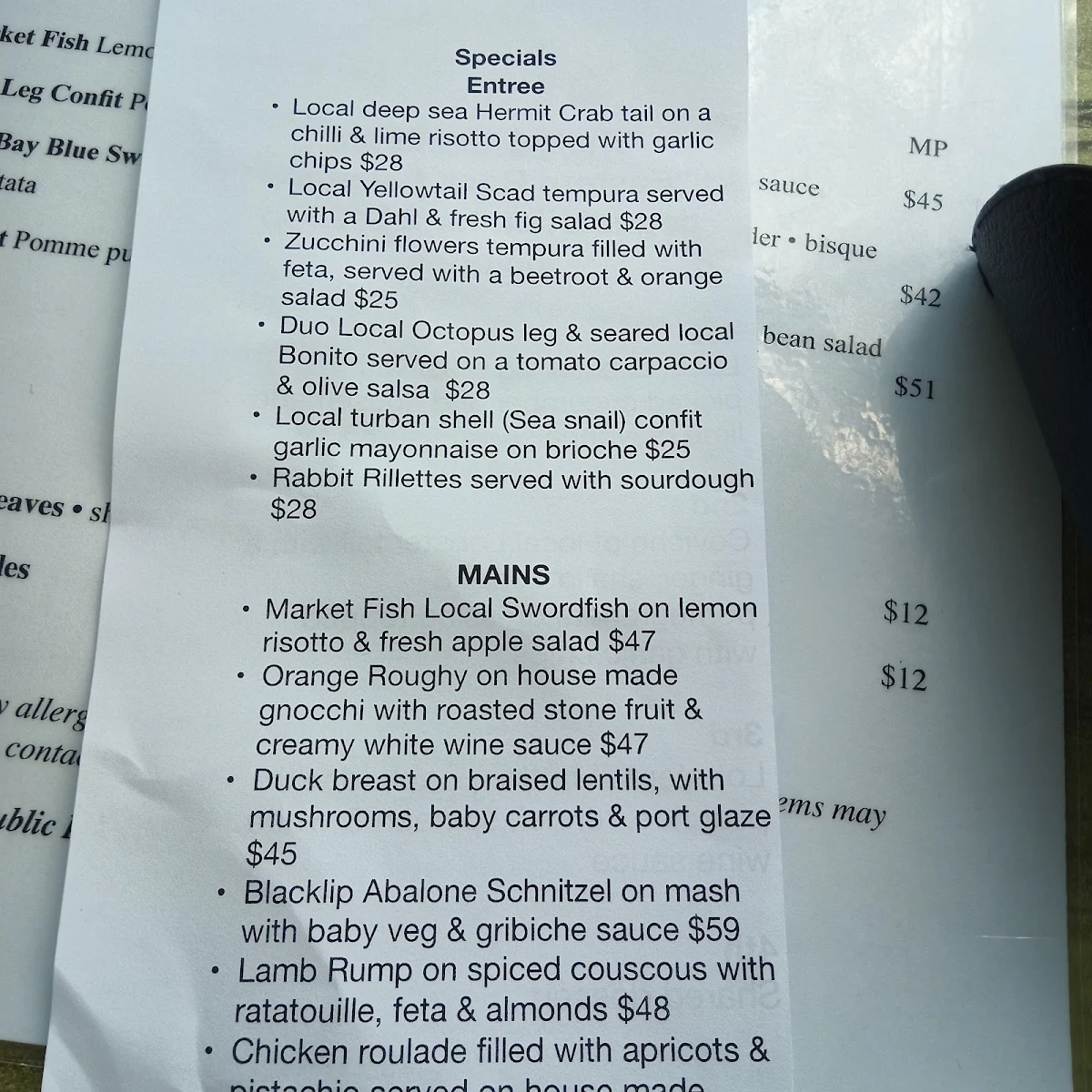 Menu photo 2