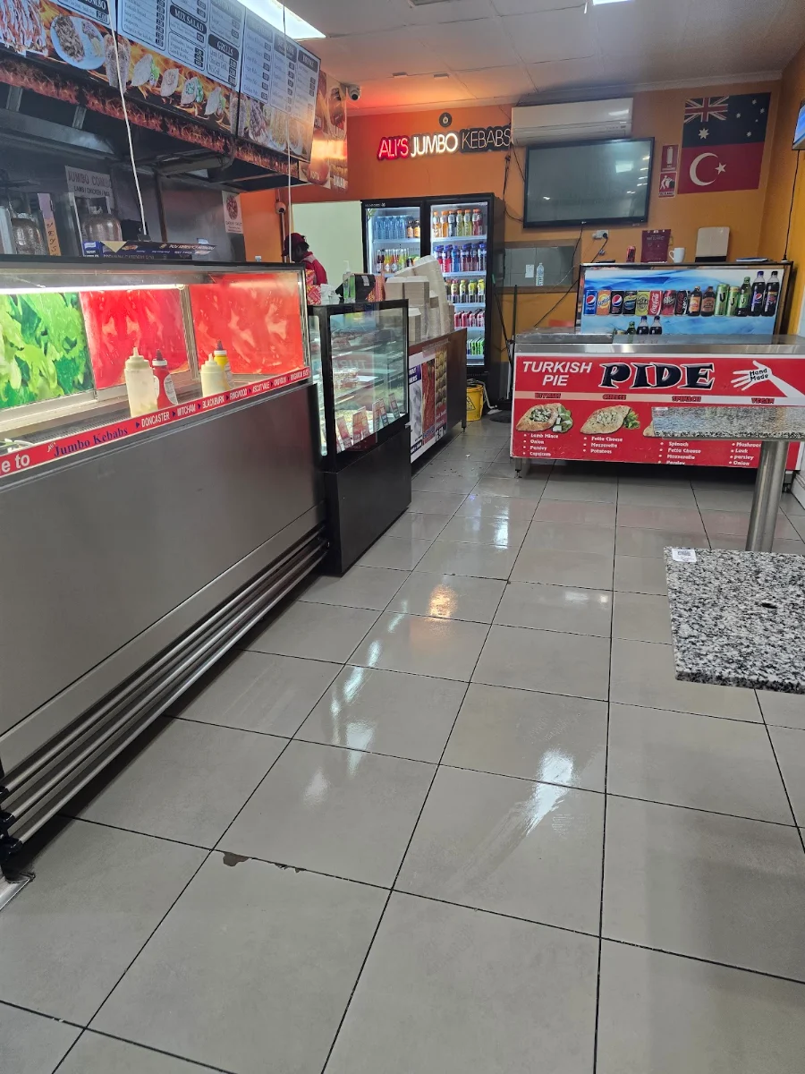 Menu, Ali's Jumbo Kebabs