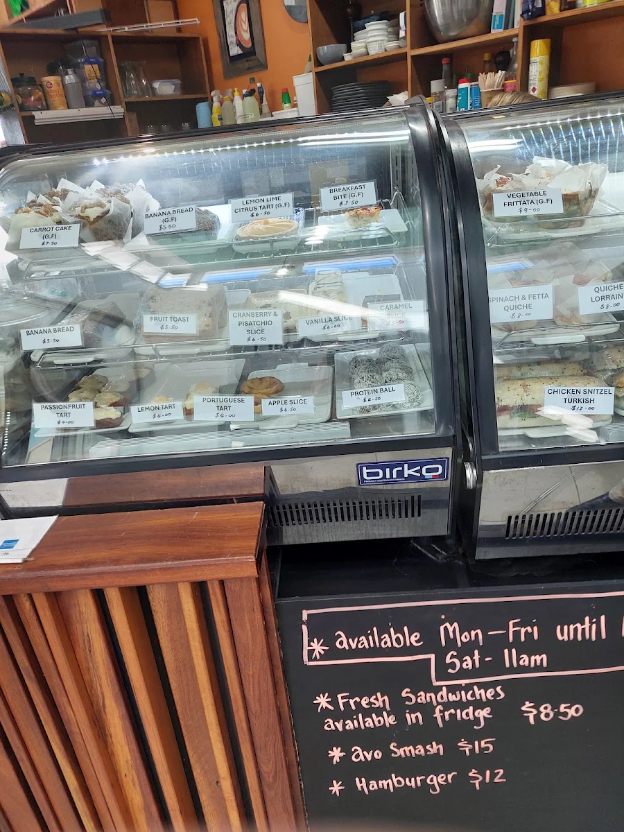 Menu, Daily Grind Café