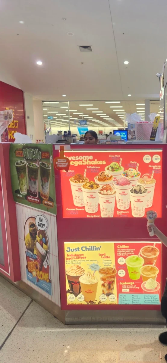 Menu, Wendy’s
