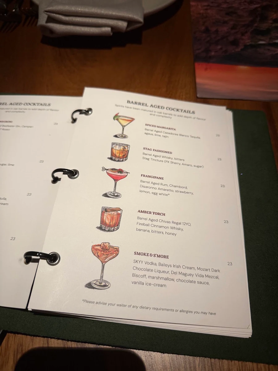 Menu, Hunter & Barrel Canberra