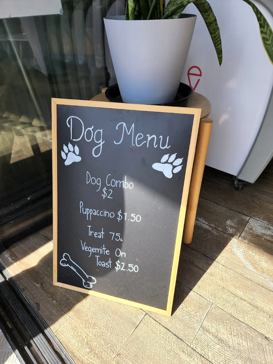 Menu, Bean at the Beach