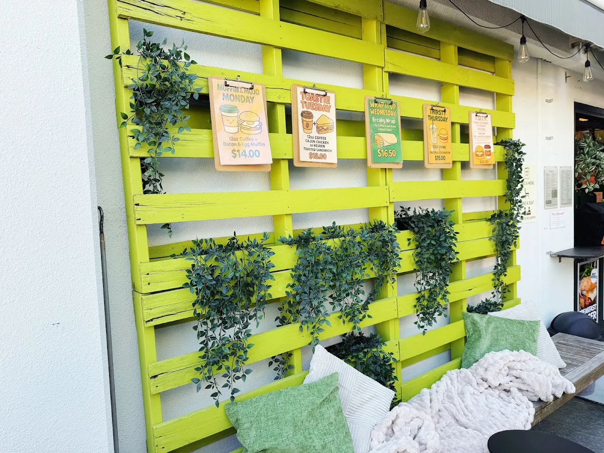 Menu, Lil-Ego Cafe