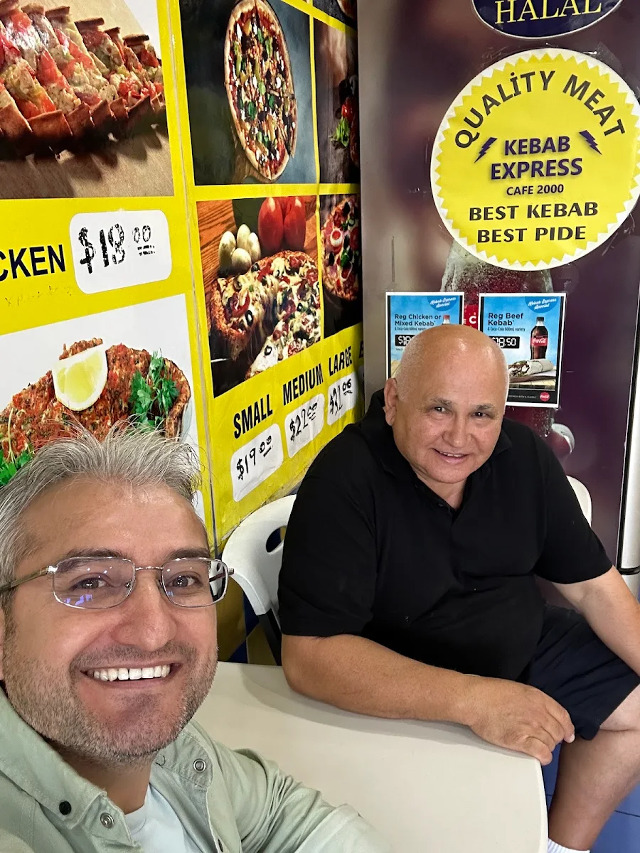Menu, Kebab Express Cafe 2000