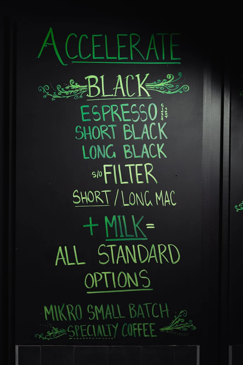 Menu, Baba Yaga Coffee House