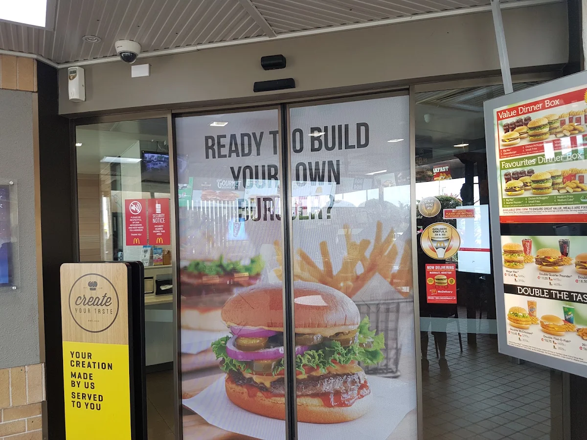 Menu, McDonald's Hervey Bay