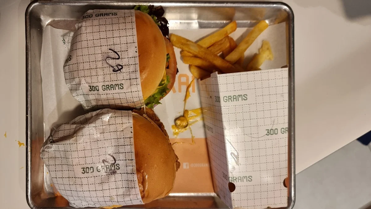 Menu, 300 Grams