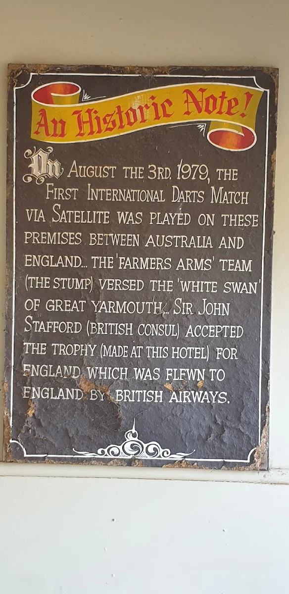 Menu, The Farmers Arms