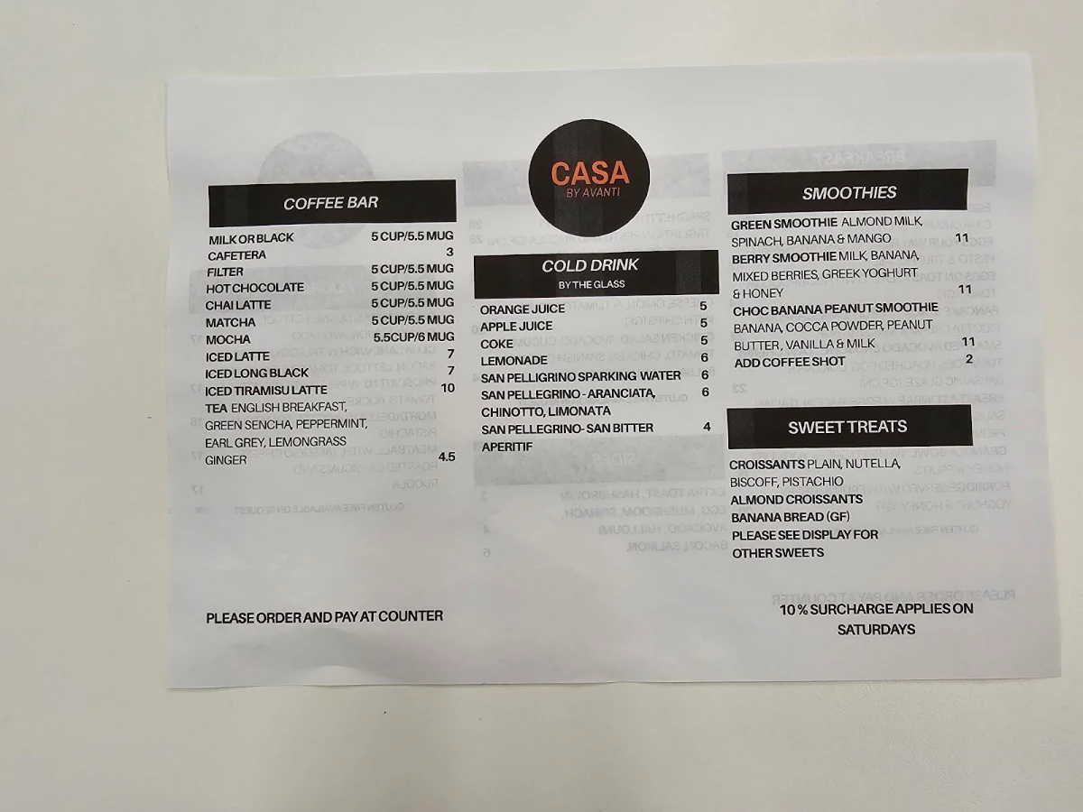 Menu photo 1