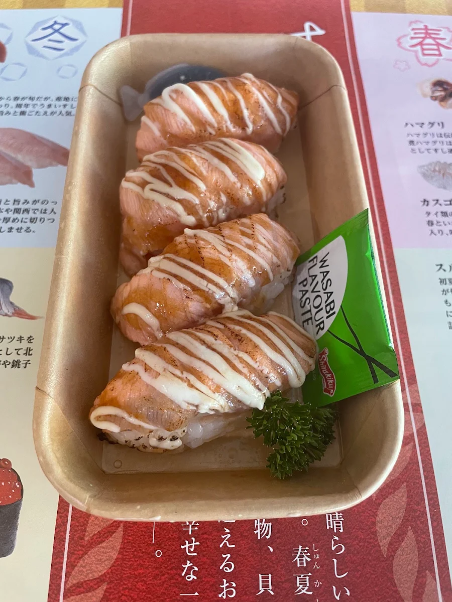 Menu, sushi fresh 7