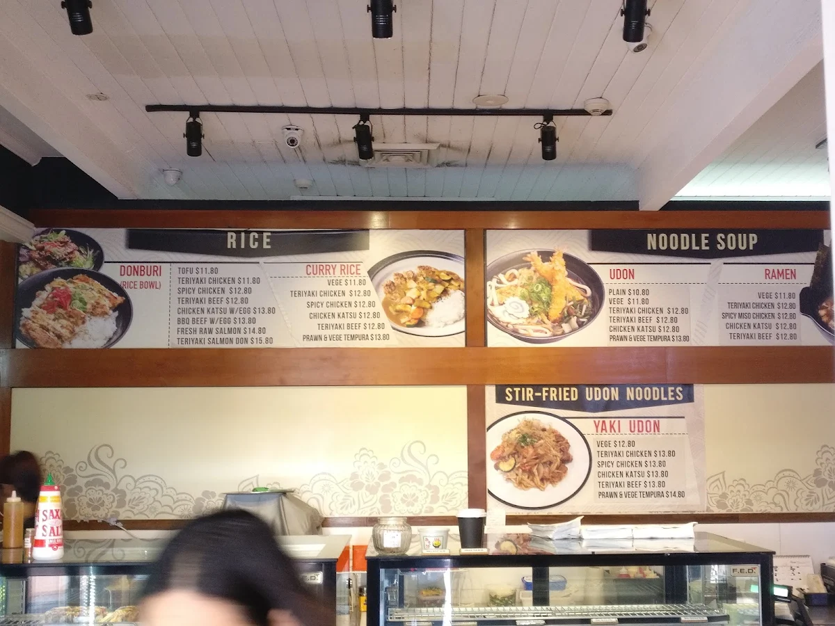 Menu, Toyo Sushi