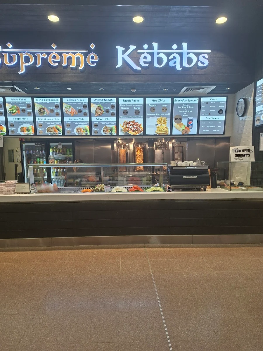 Menu, Supreme Kebabs