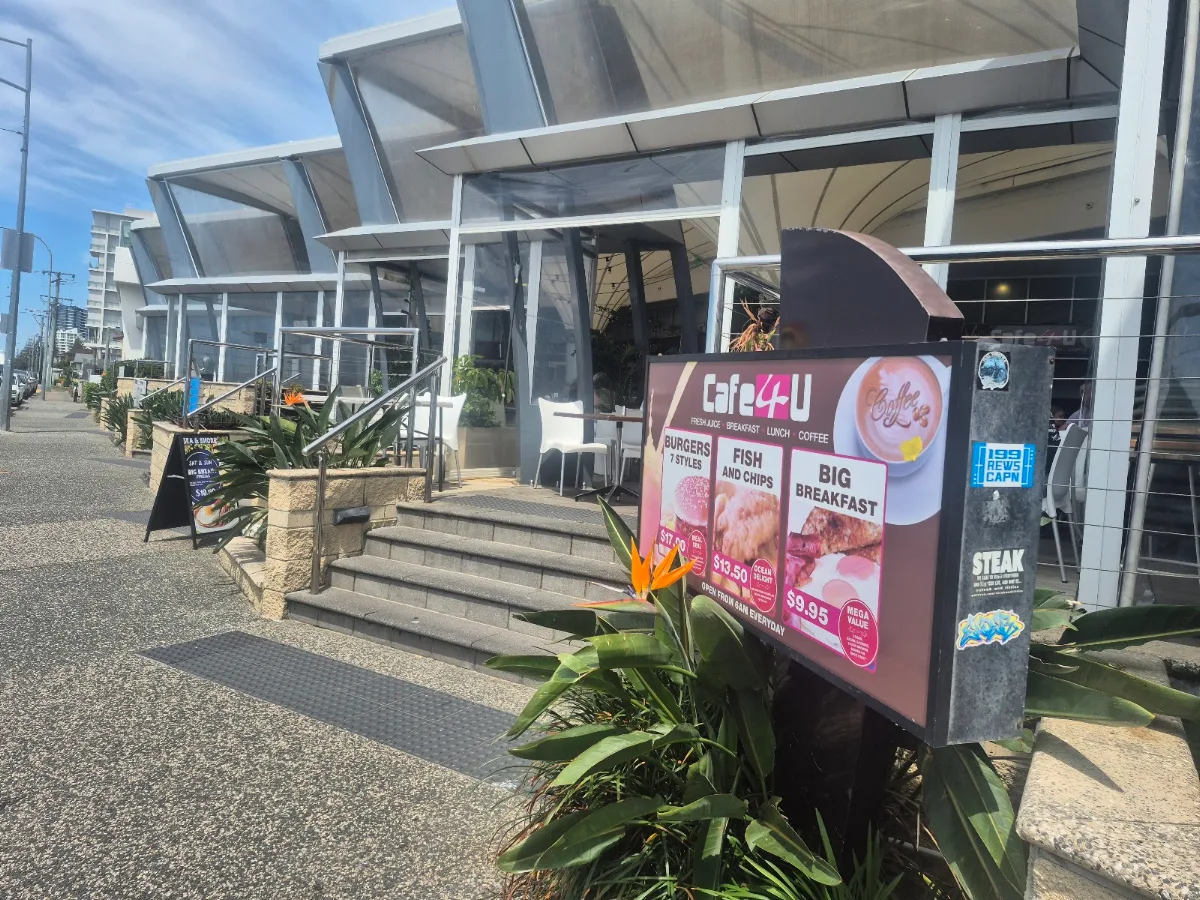 Menu, CAFE 4 U