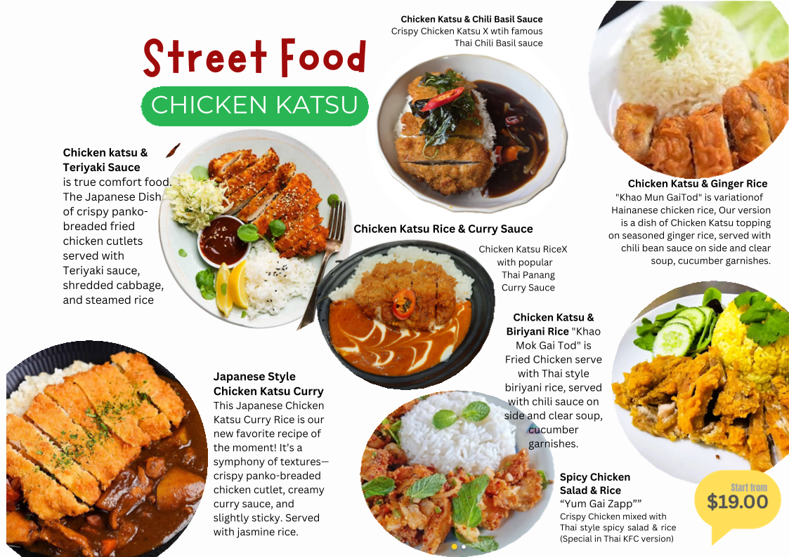 Menu, Taste Of Asia Wollongong