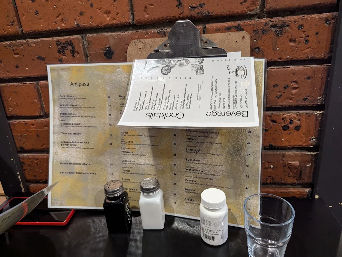 Menu, Il Desiderio