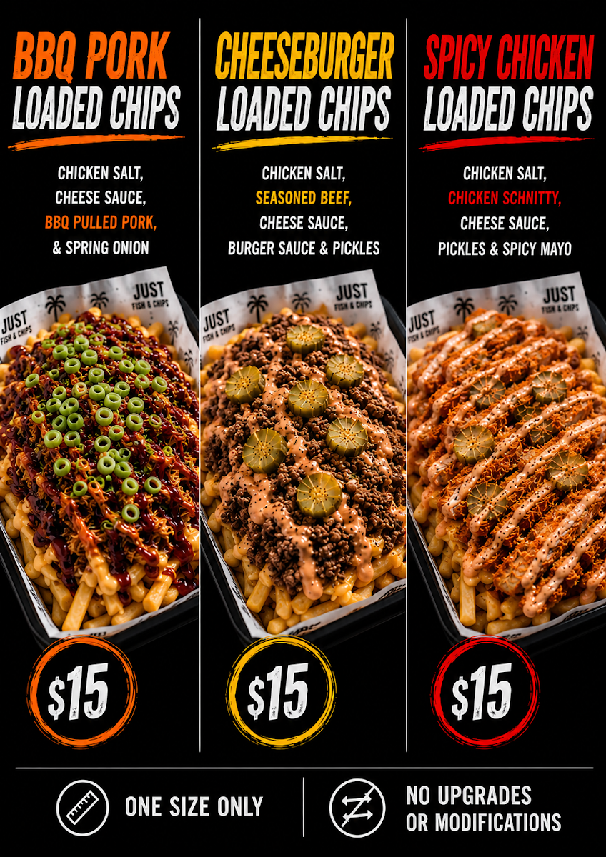 Menu, Surfcoast Fish N Grill