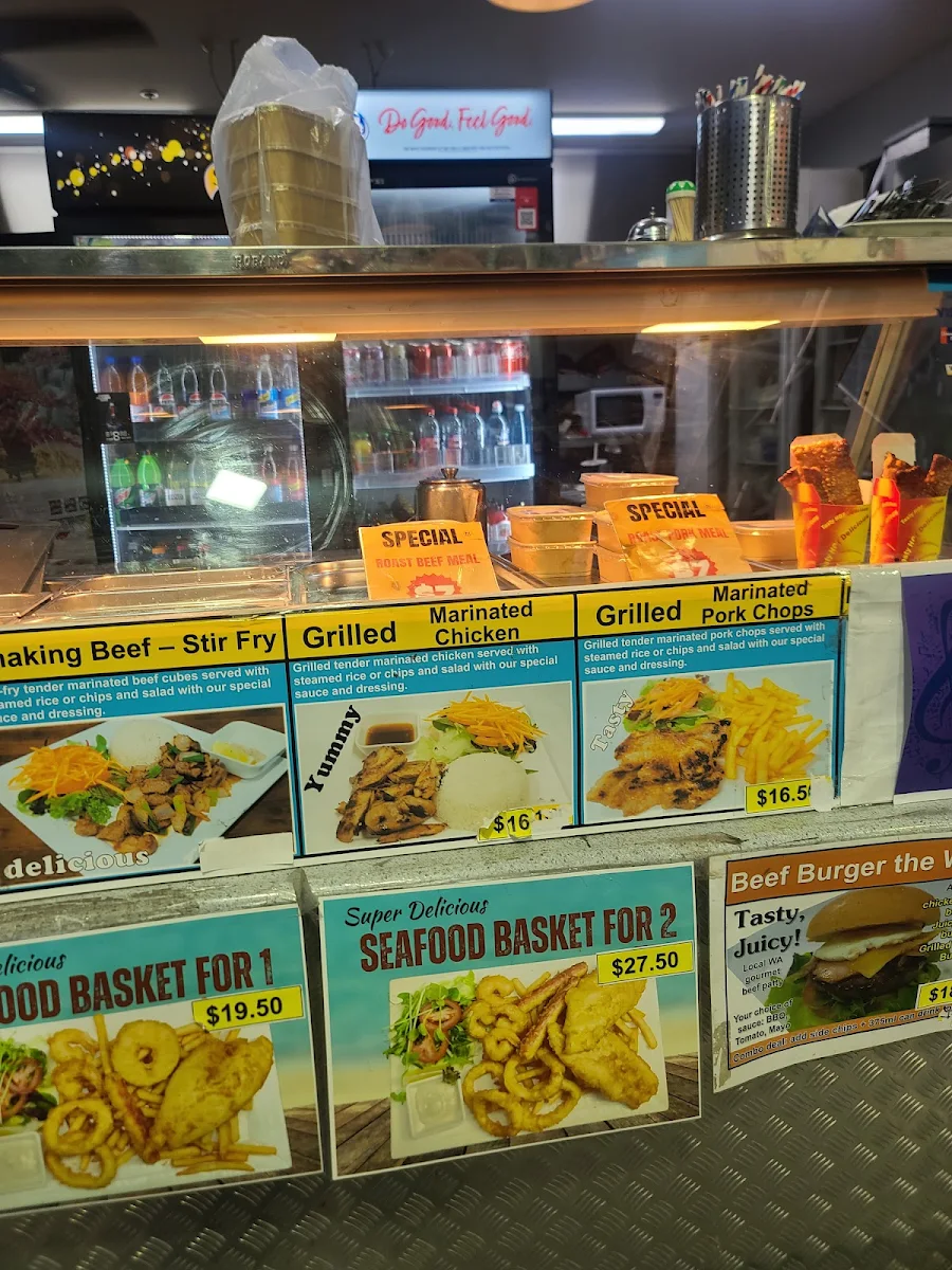 Menu, Morley Reef & Carvery