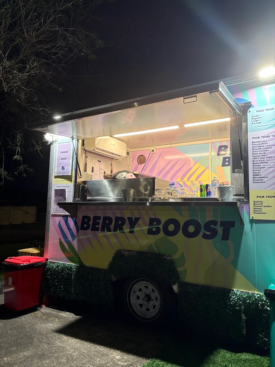 Menu, Berry Boost Casula