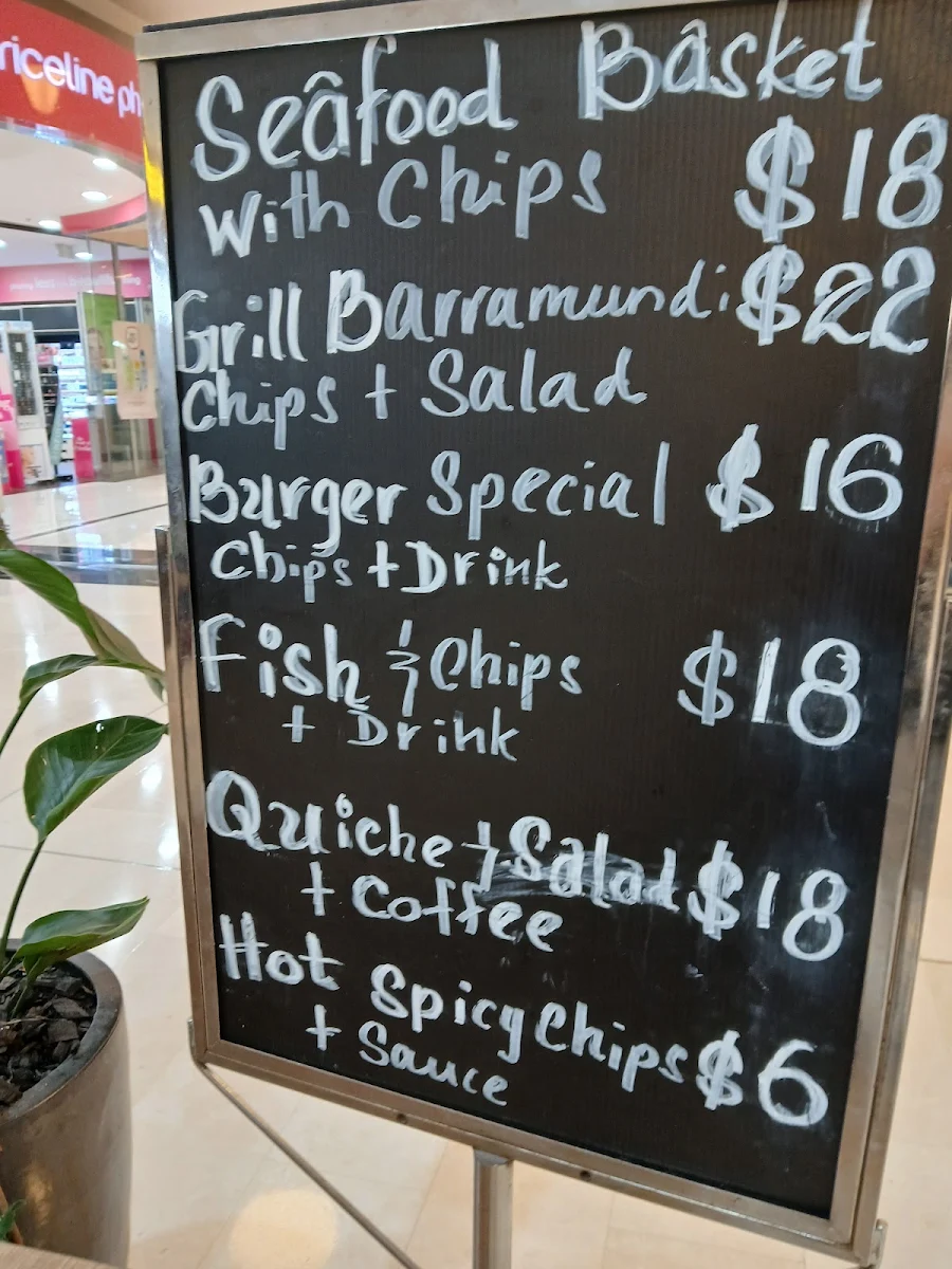 Menu, Refuge Cafe