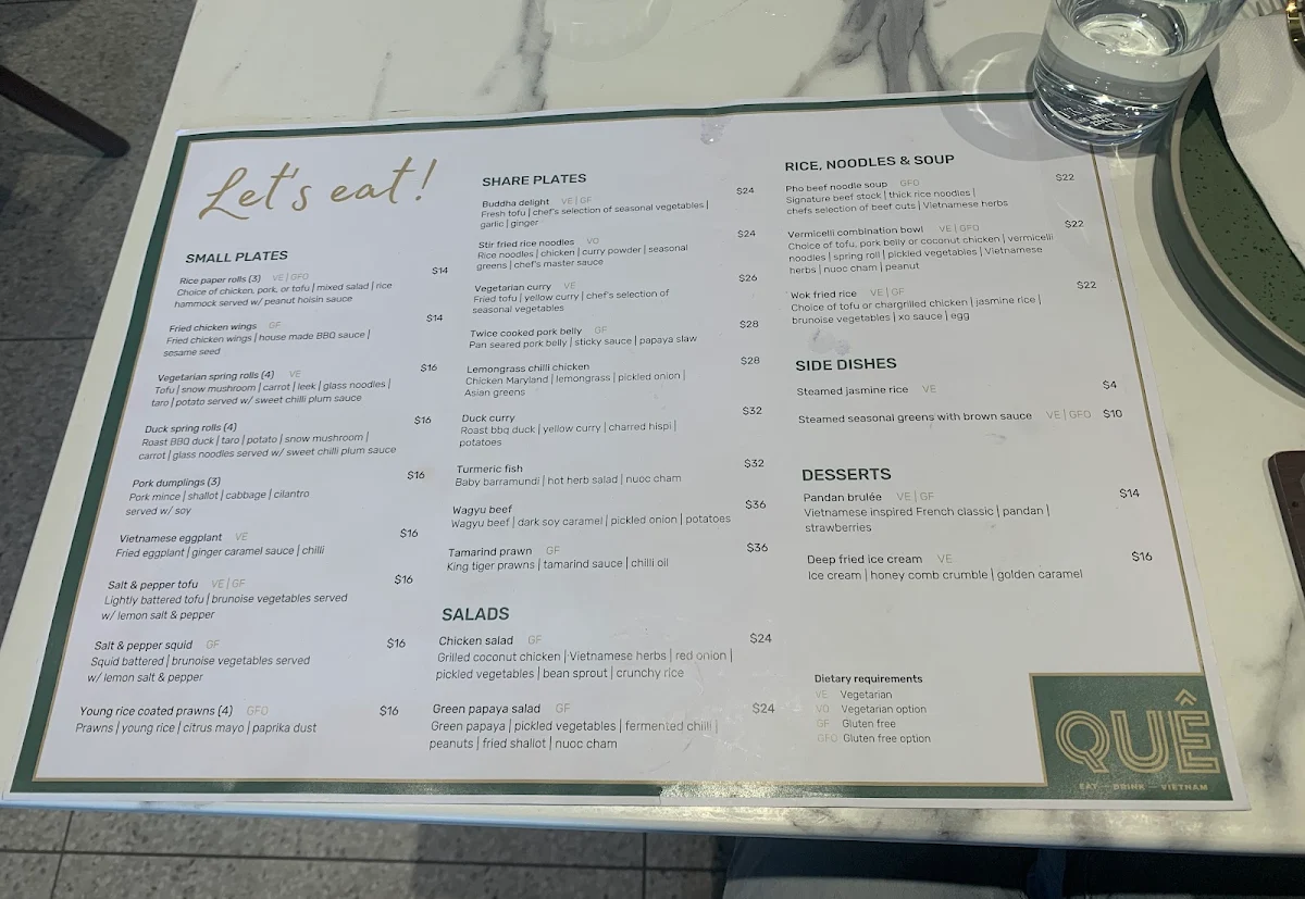 Menu photo 1