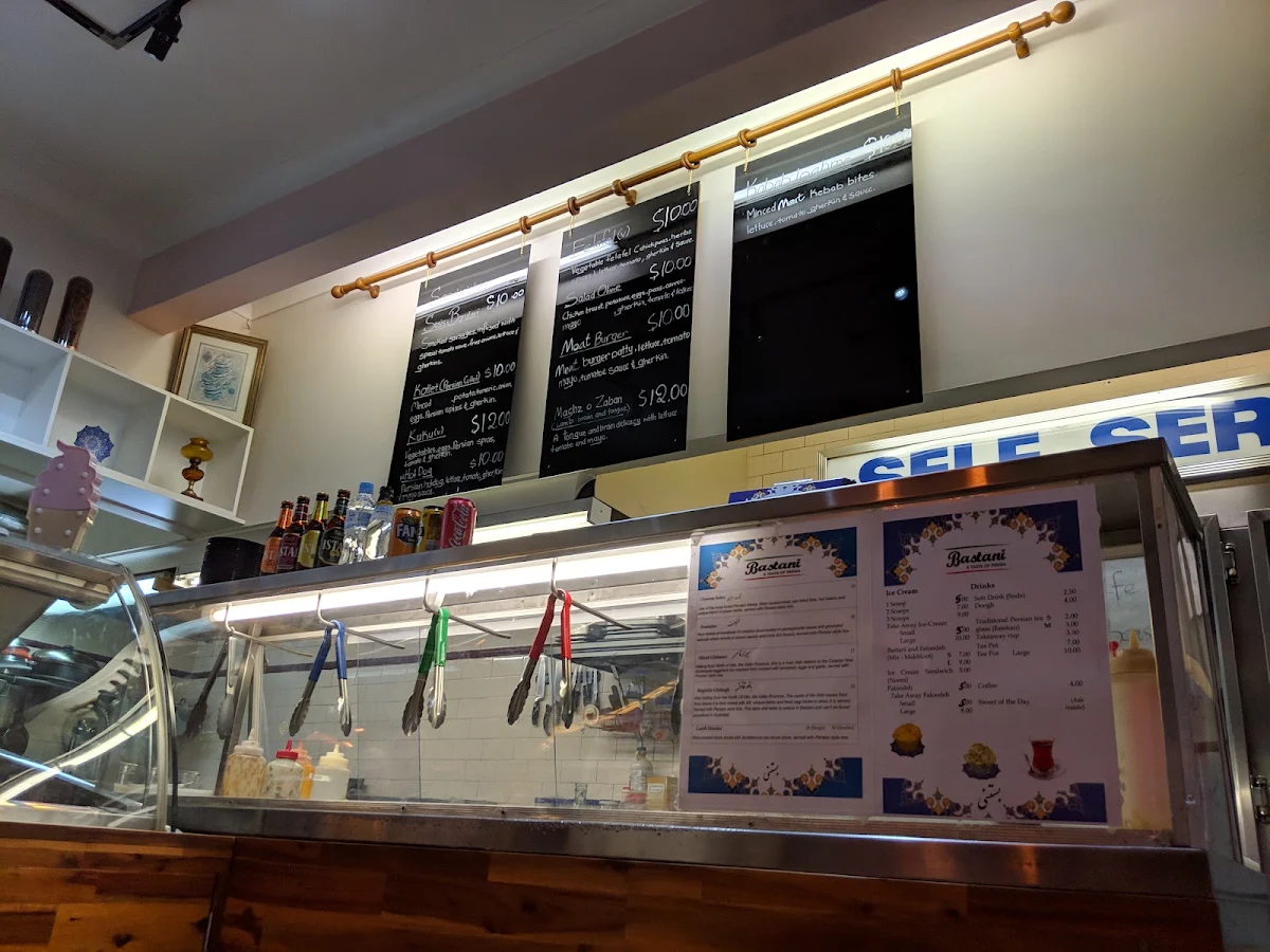 Menu, Bastani