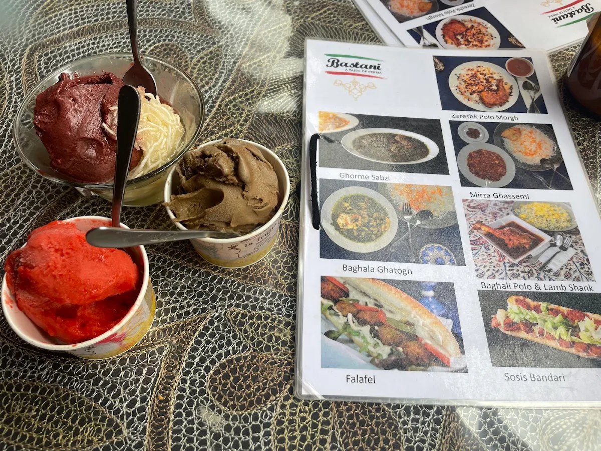 Menu, Bastani