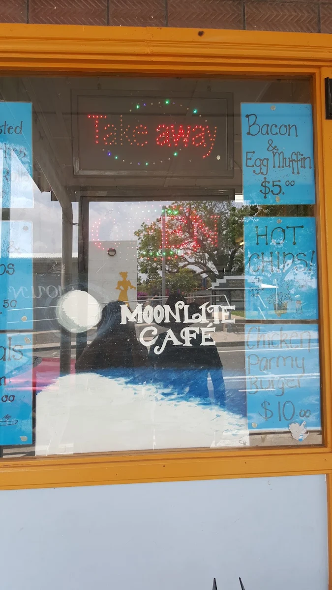 Menu, Rainbow Cafe Mount Morgan