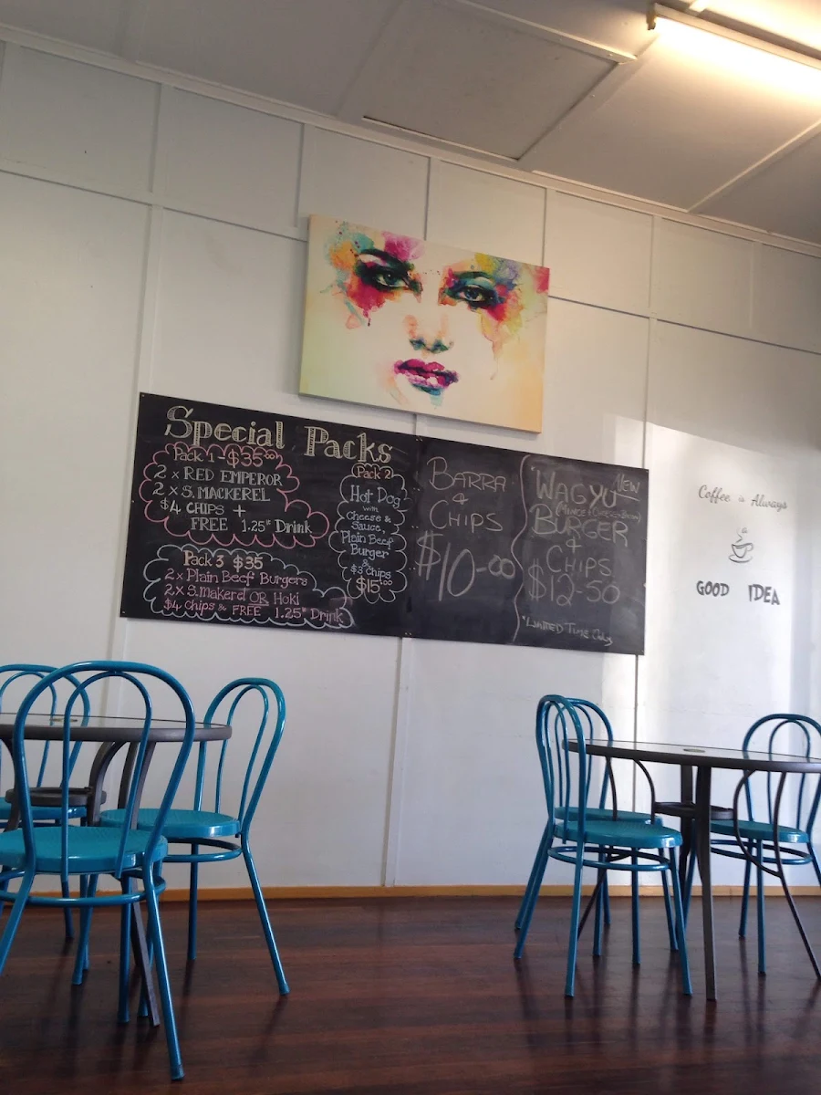 Menu, Rainbow Cafe Mount Morgan
