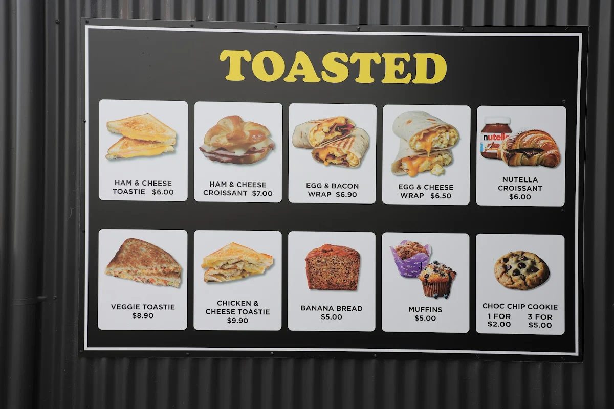 Menu, Espresso way - Drive thru coffee