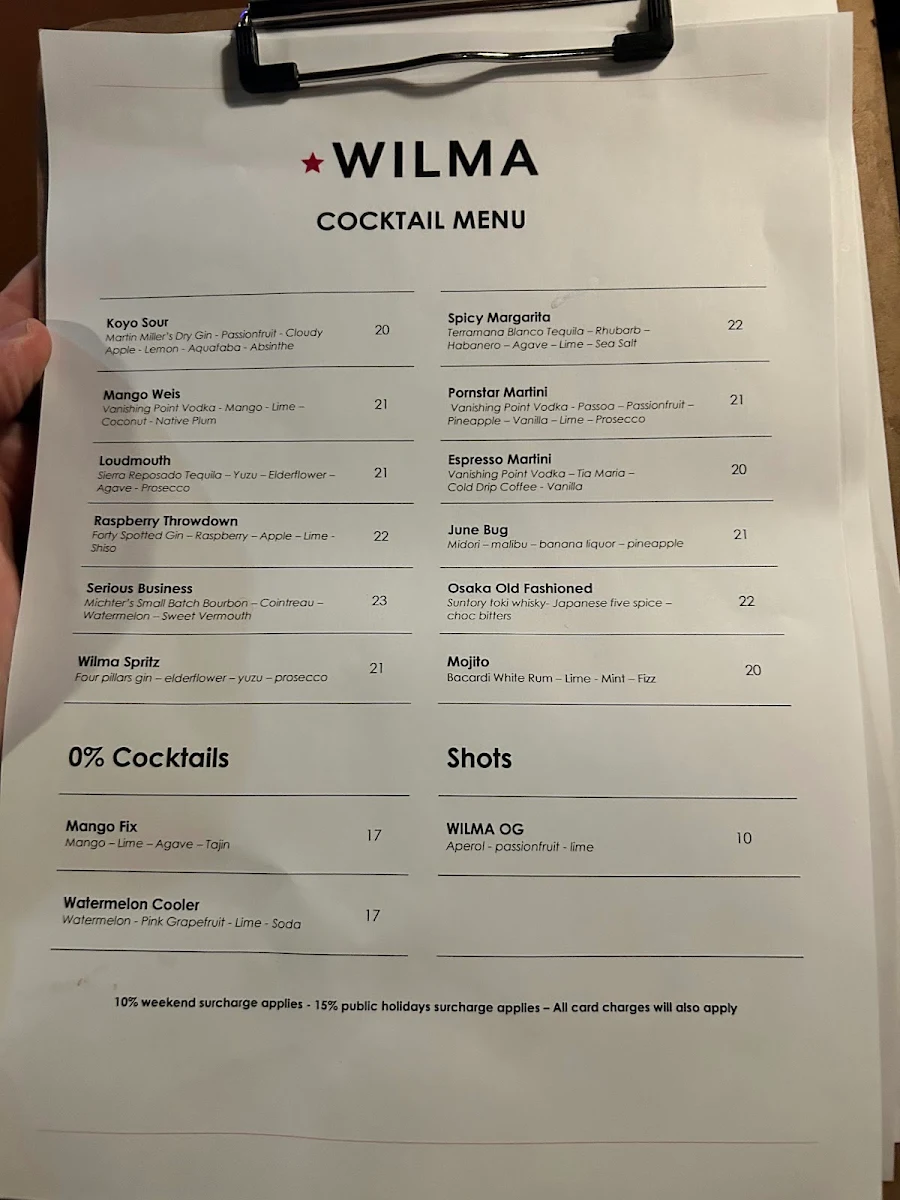 Menu photo 1