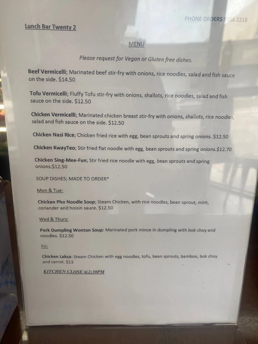 Menu photo 1