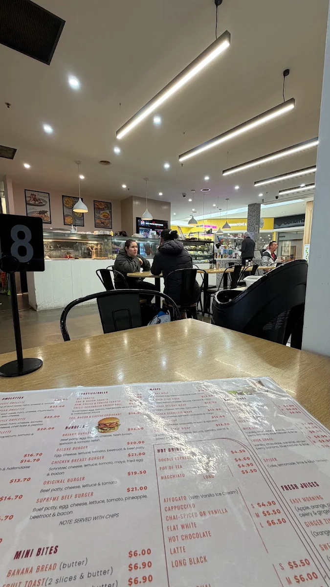 Menu, Ducky’s Corner Langwarrin