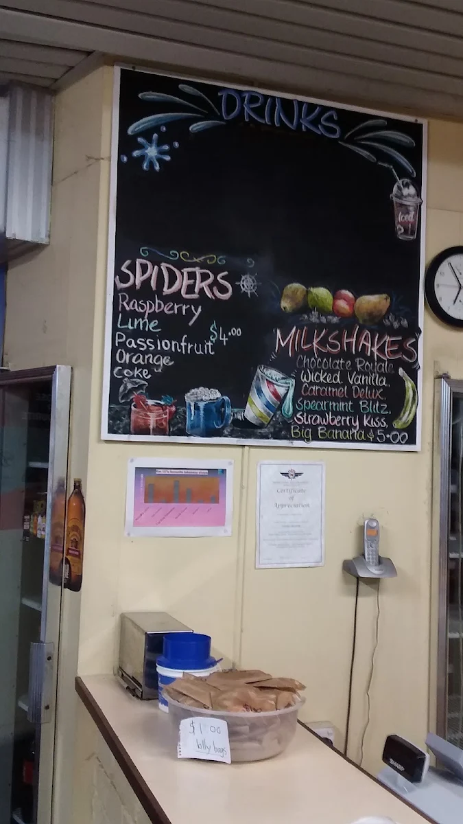 Menu, McDonald's Esperance