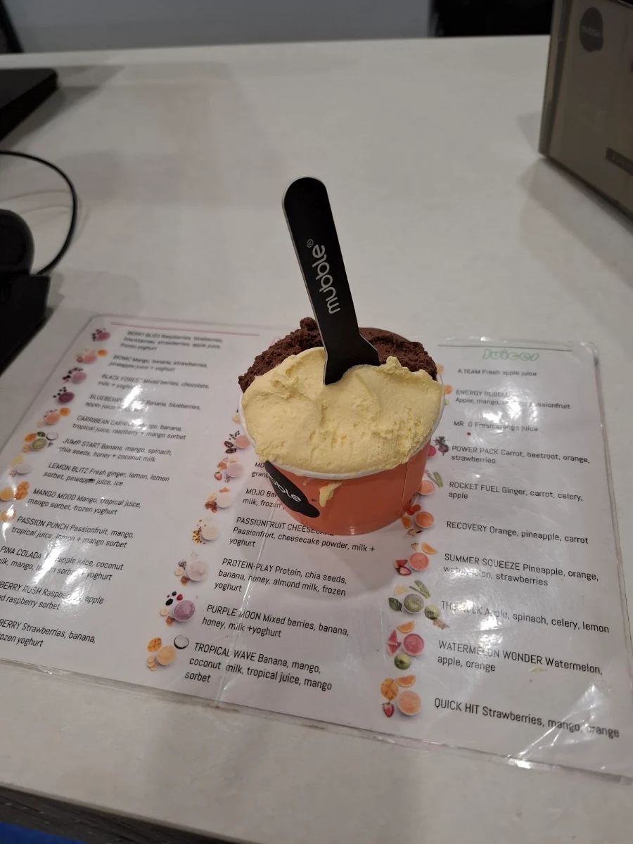 Menu, Mubble Rye (Ice Cream)