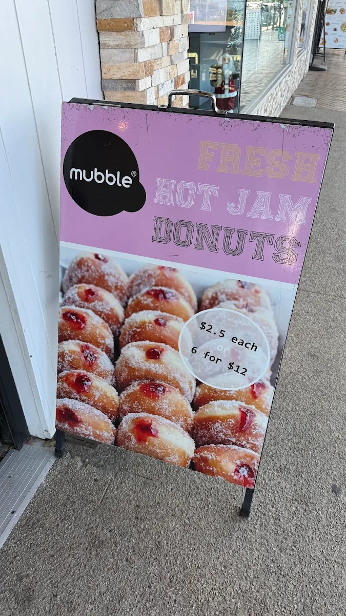 Menu, Mubble Rye (Ice Cream)