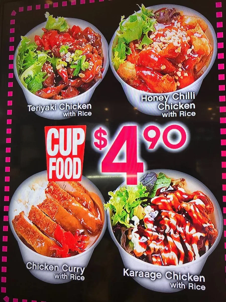 Menu, Sushi Paradise sbh