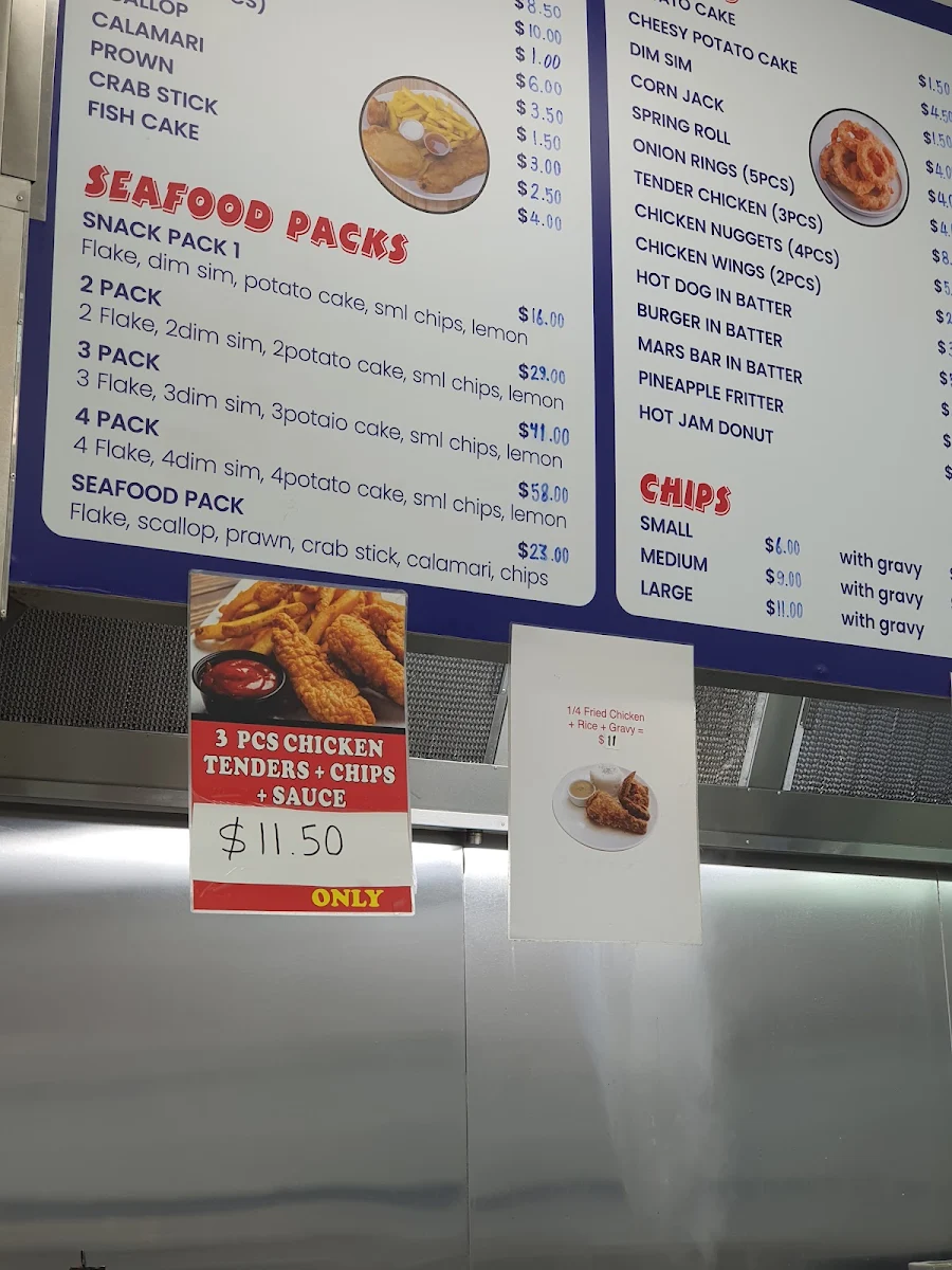 Menu, Crispy Station