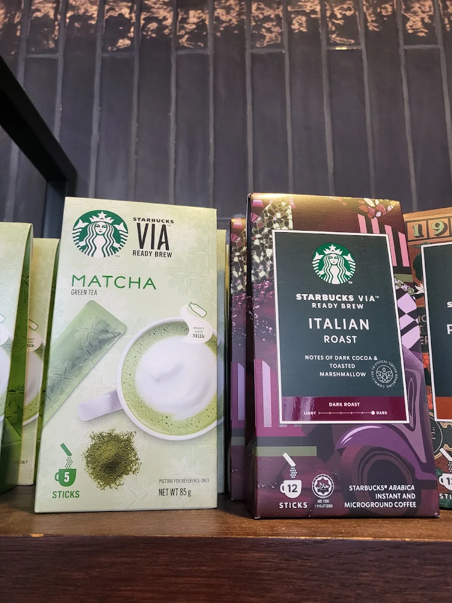 Menu, Starbucks Central Park