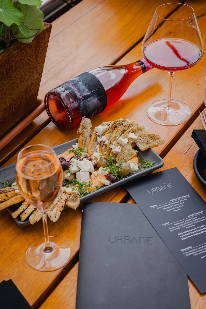 Menu, Bar Urbane