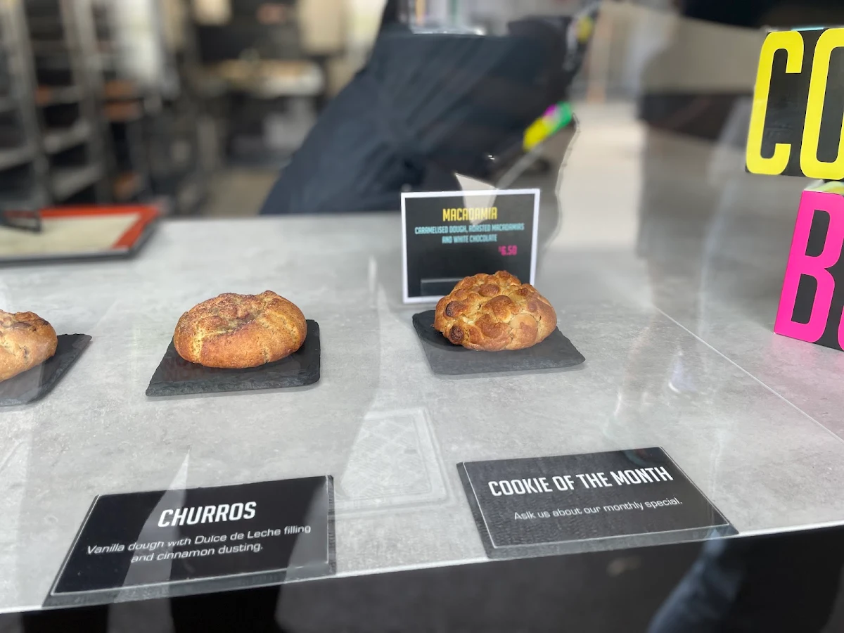 Menu, The Cookie Box