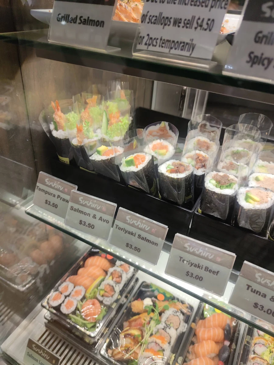 Menu, Sushiru