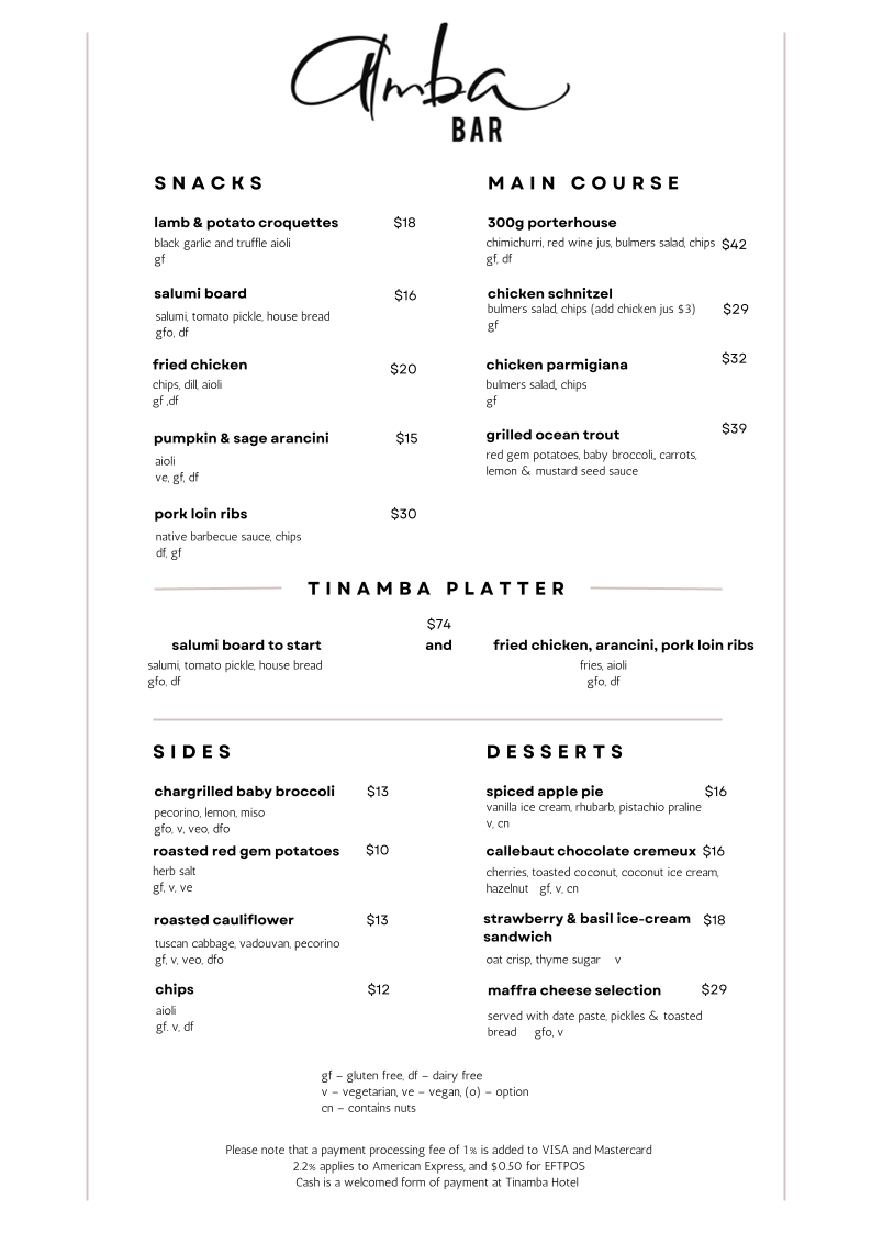 Menu photo 1