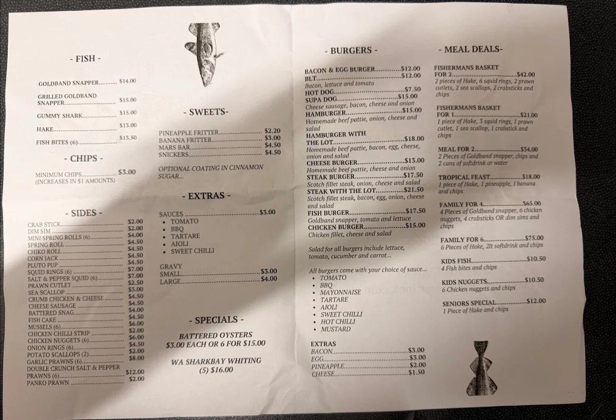 Menu photo 1
