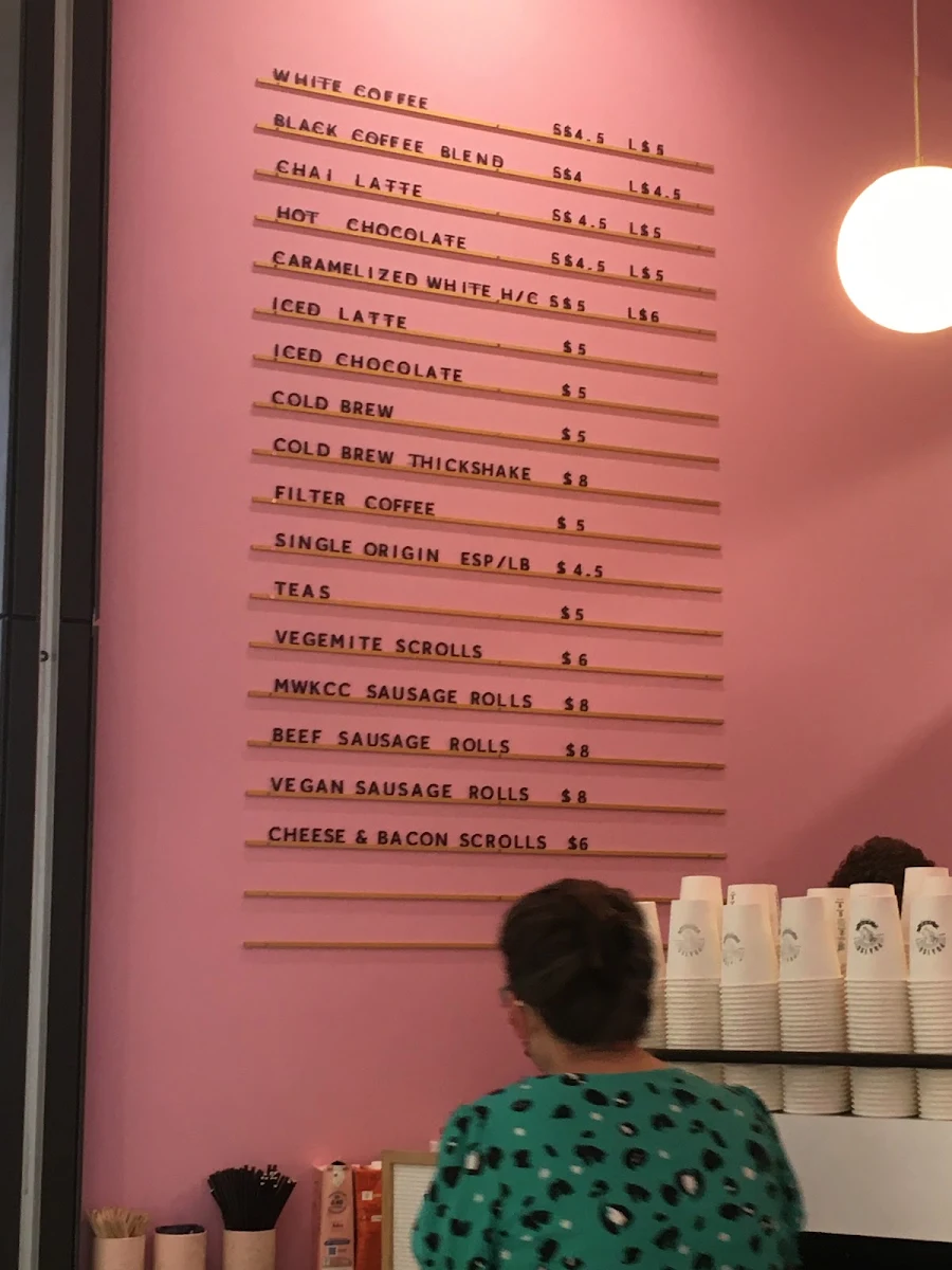 Menu, Praise Joe