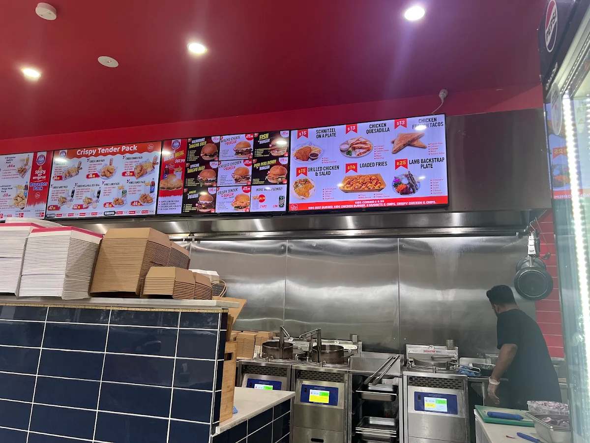 Menu, Broaster Chicken Minto
