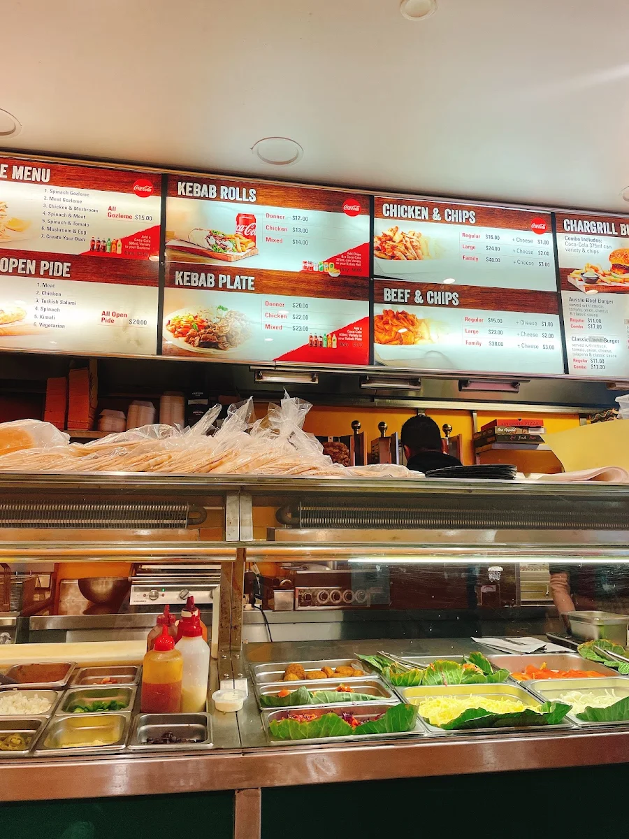 Menu, Classic Kebabs