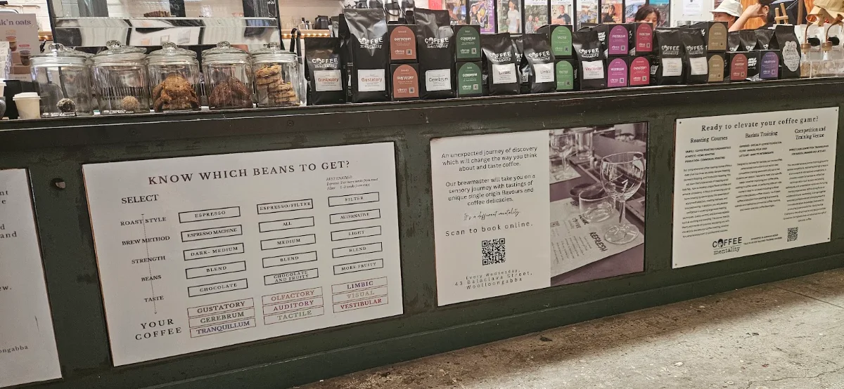 Vibe, Coffee Mentality Roastery - Woolloongabba