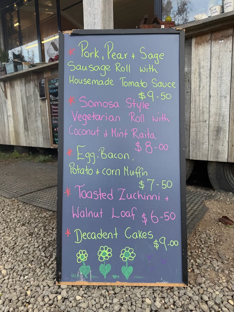 Menu, The Pickers Pantry
